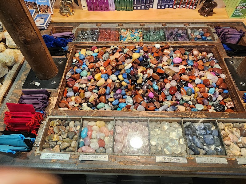 Polished tumbled stones — pick your own at Date Shake